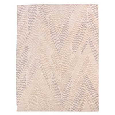 8'10 x 11'7 Hand-Tufted Project 62 Chevron Area Rug
