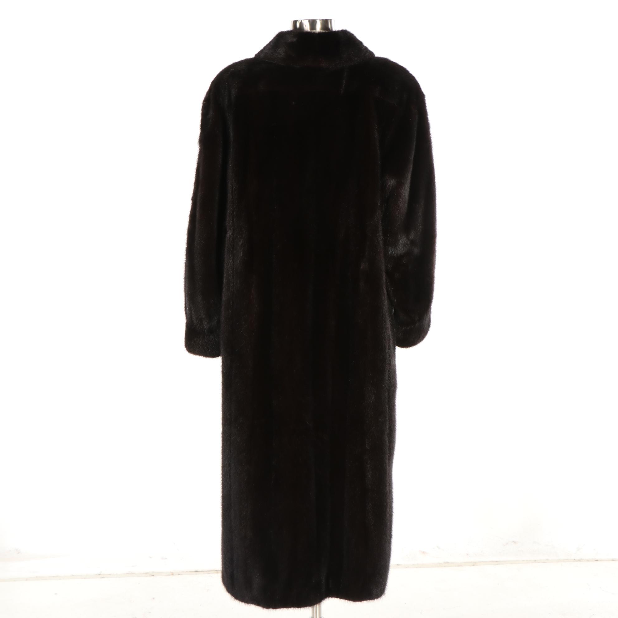 Natural Mink Fur FullLength Coat EBTH