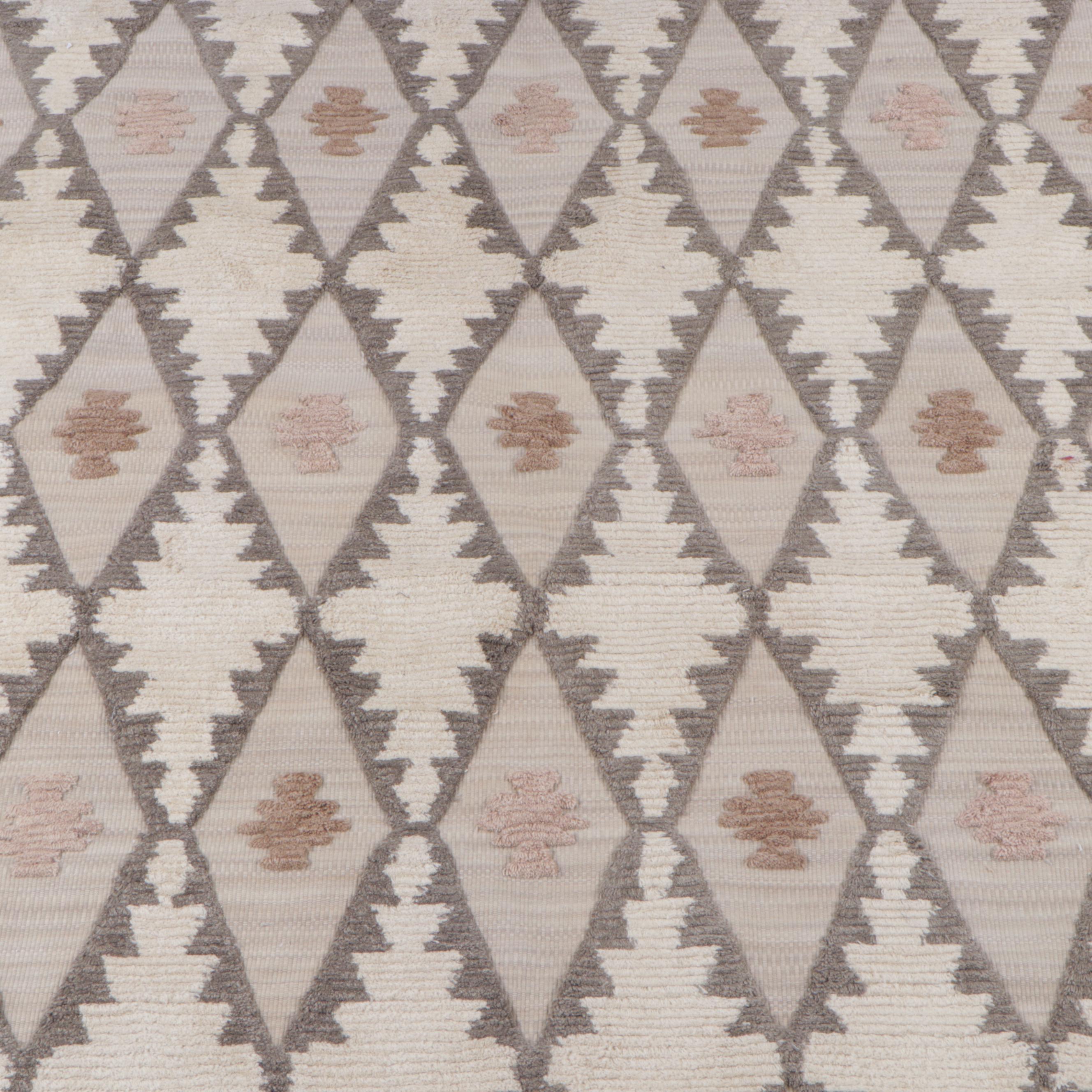 8'10 x 12'5 Hand-Tufted Opalhouse Coreopsis Diamond Room Sized Rug | EBTH