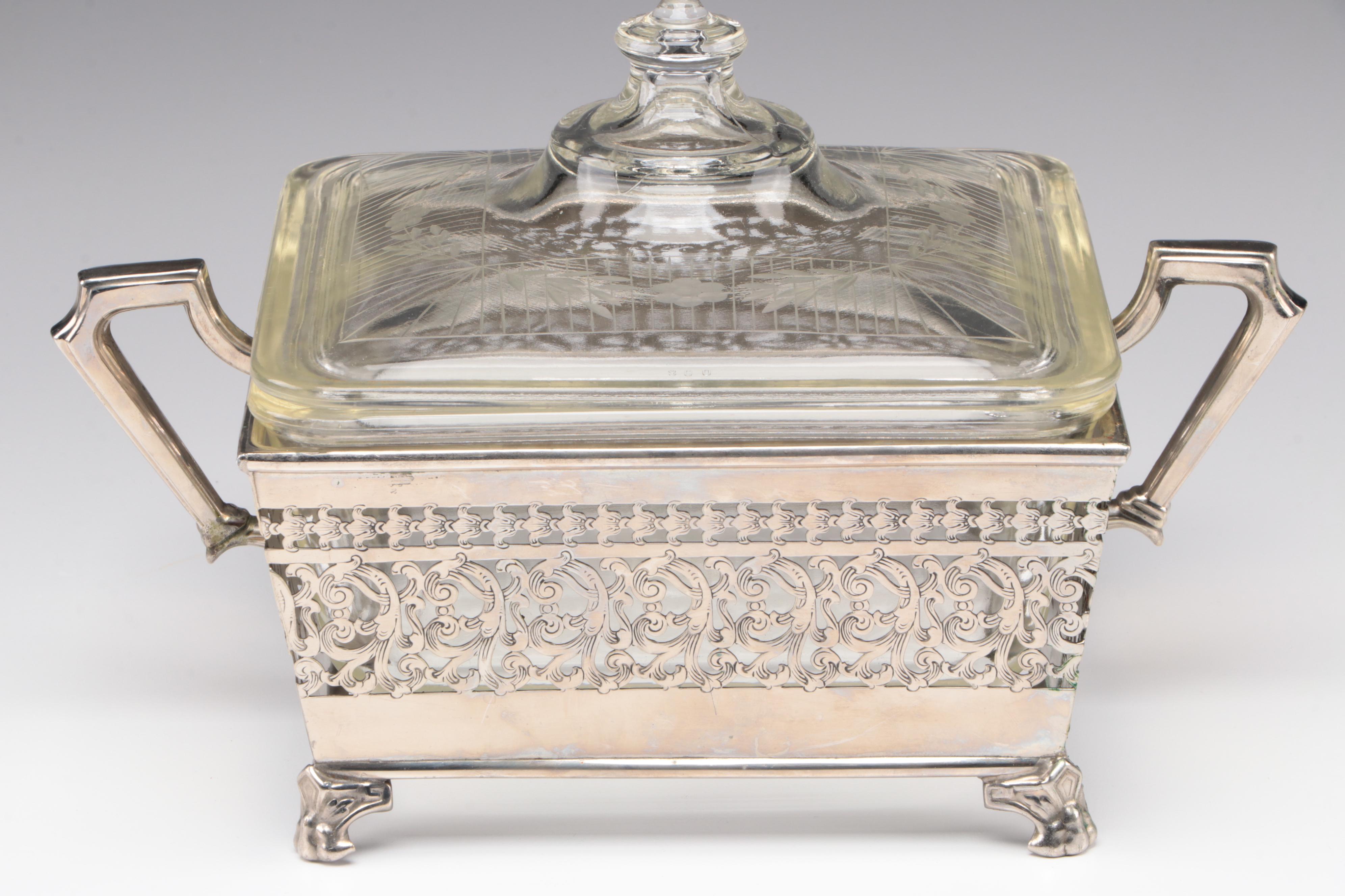 West Bend Ceramic Food Warmer, Pyrex Lidded Serving Dish and Popeil Veg