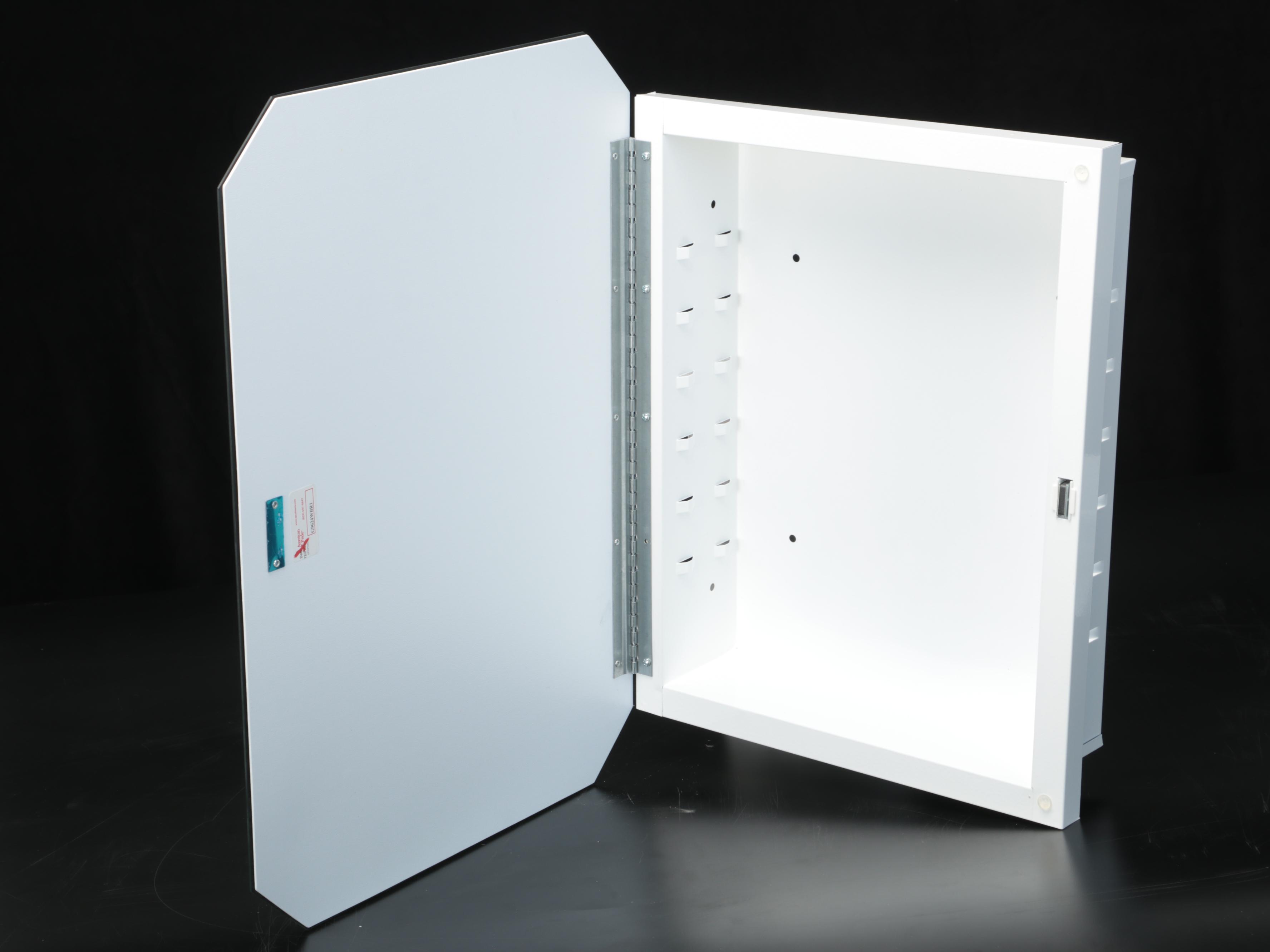 Recess Mount Steel Medicine with Beveled Glass and Glass