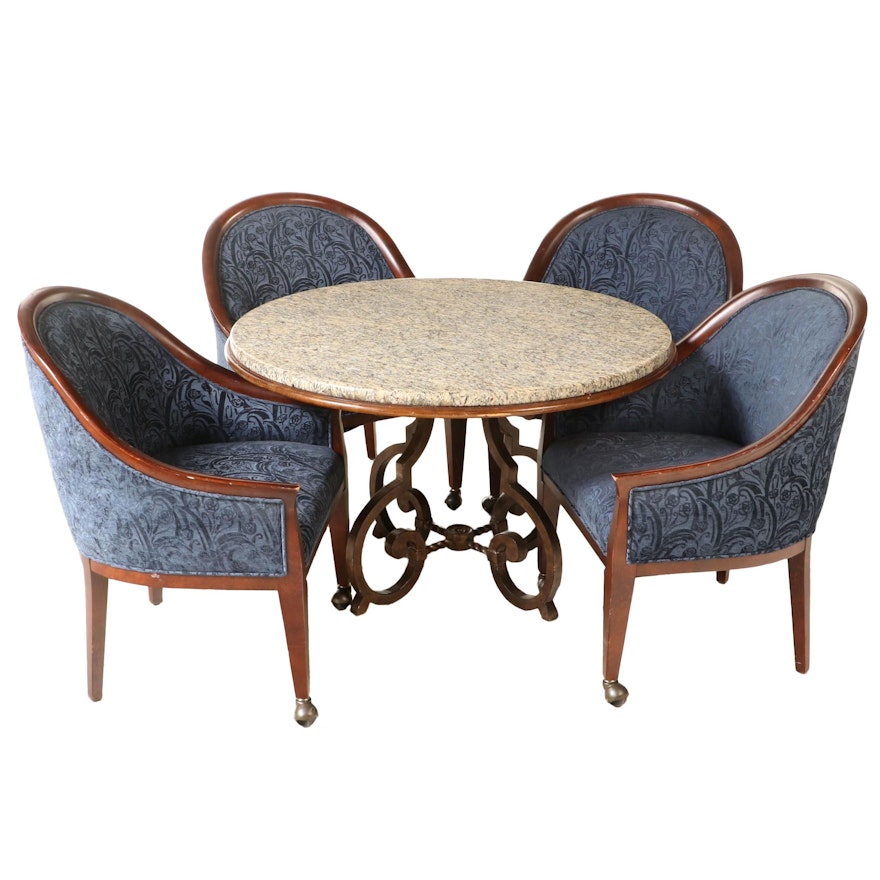 Five-Piece Dining Set Including Drexel-Heritage and Fairfield