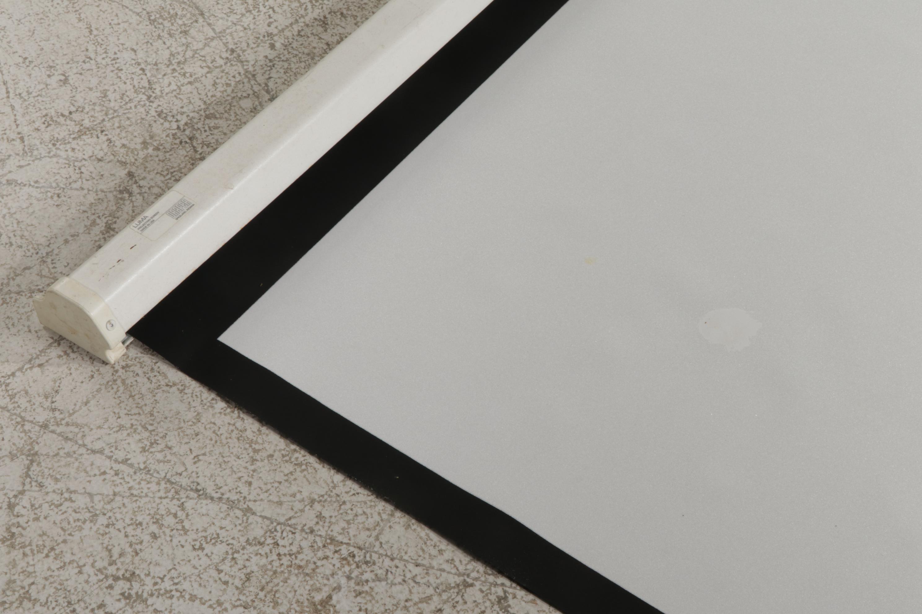 Draper Luma Wall Mounted Projection Screen EBTH