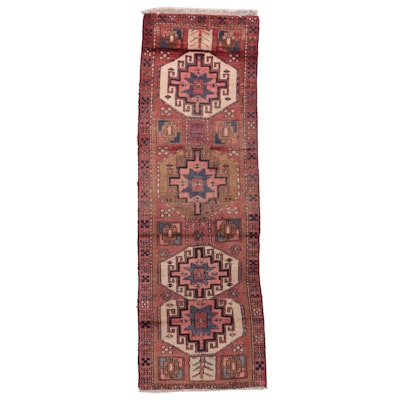 2'3 x 6'9 Hand-Knotted Persian Lamberan Carpet Runner
