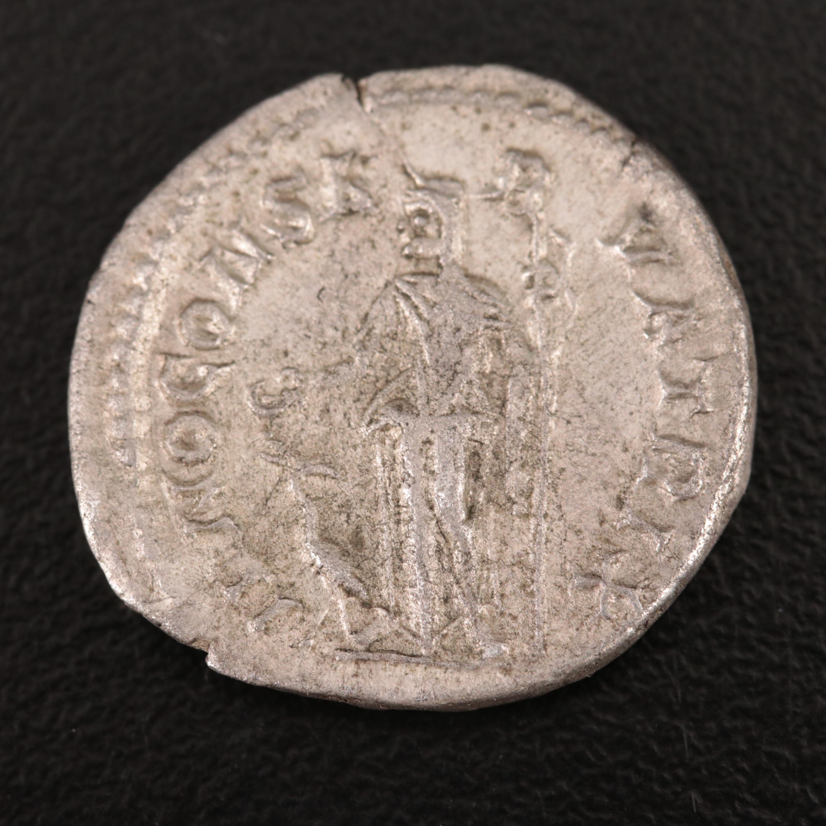 Ancient Roman Imperial AR Denarius of Julia Mamaea, ca. 230 AD | EBTH
