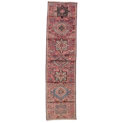 2'2 x 8'5 Hand-Knotted Persian Karaja Carpet Runner