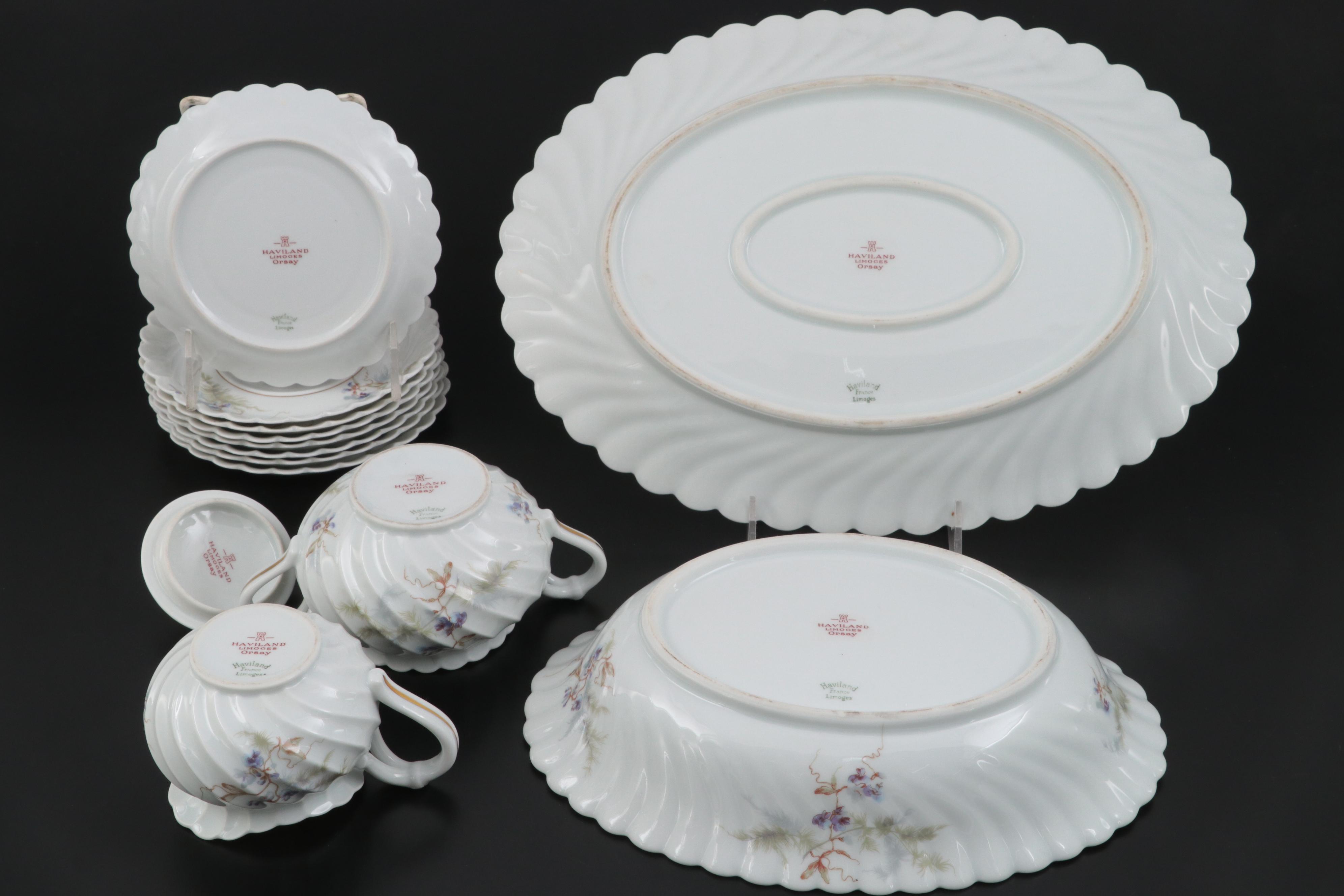 Haviland "Orsay" Limoges Porcelain Dinnerware, 19621987 EBTH