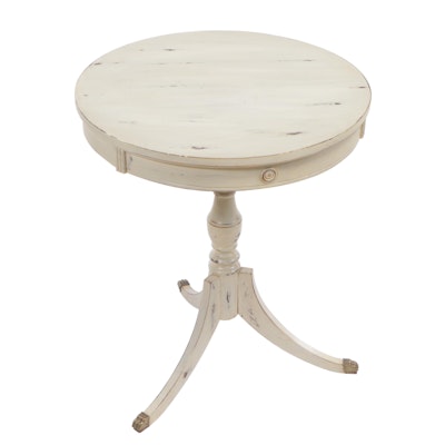 Classical Style Painted Side Table, Early to Mid 20th Century