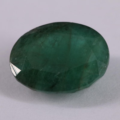 Loose 5.29 CT Emerald