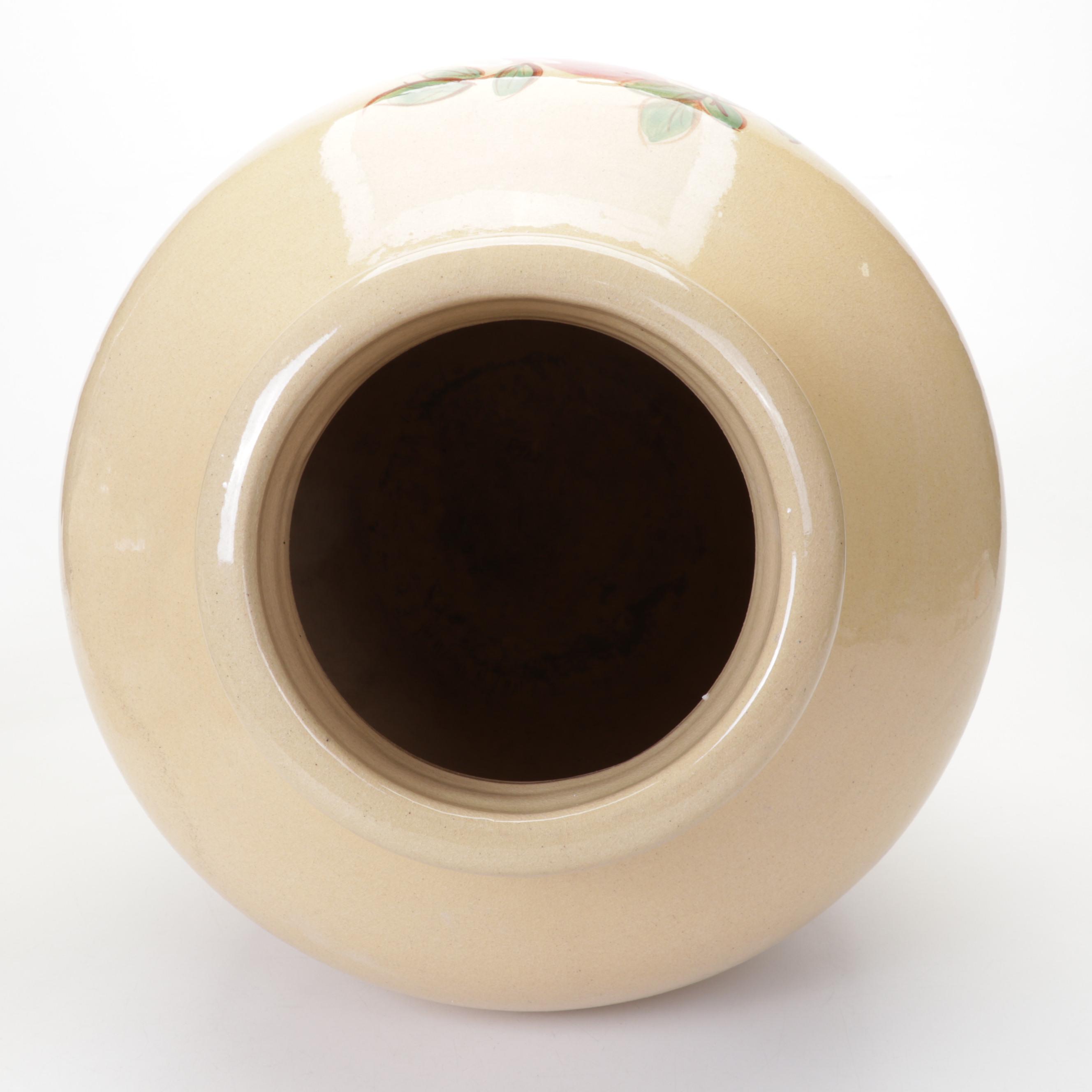 Dorothy Archer for Robinson Ramsbottom HandPainted Pottery Vases