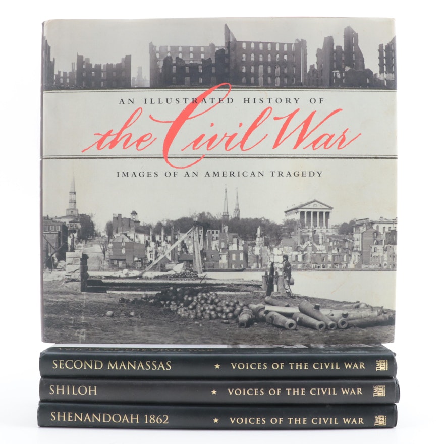 First Edition "An Illustrated History of the Civil War" and More Civil War Books