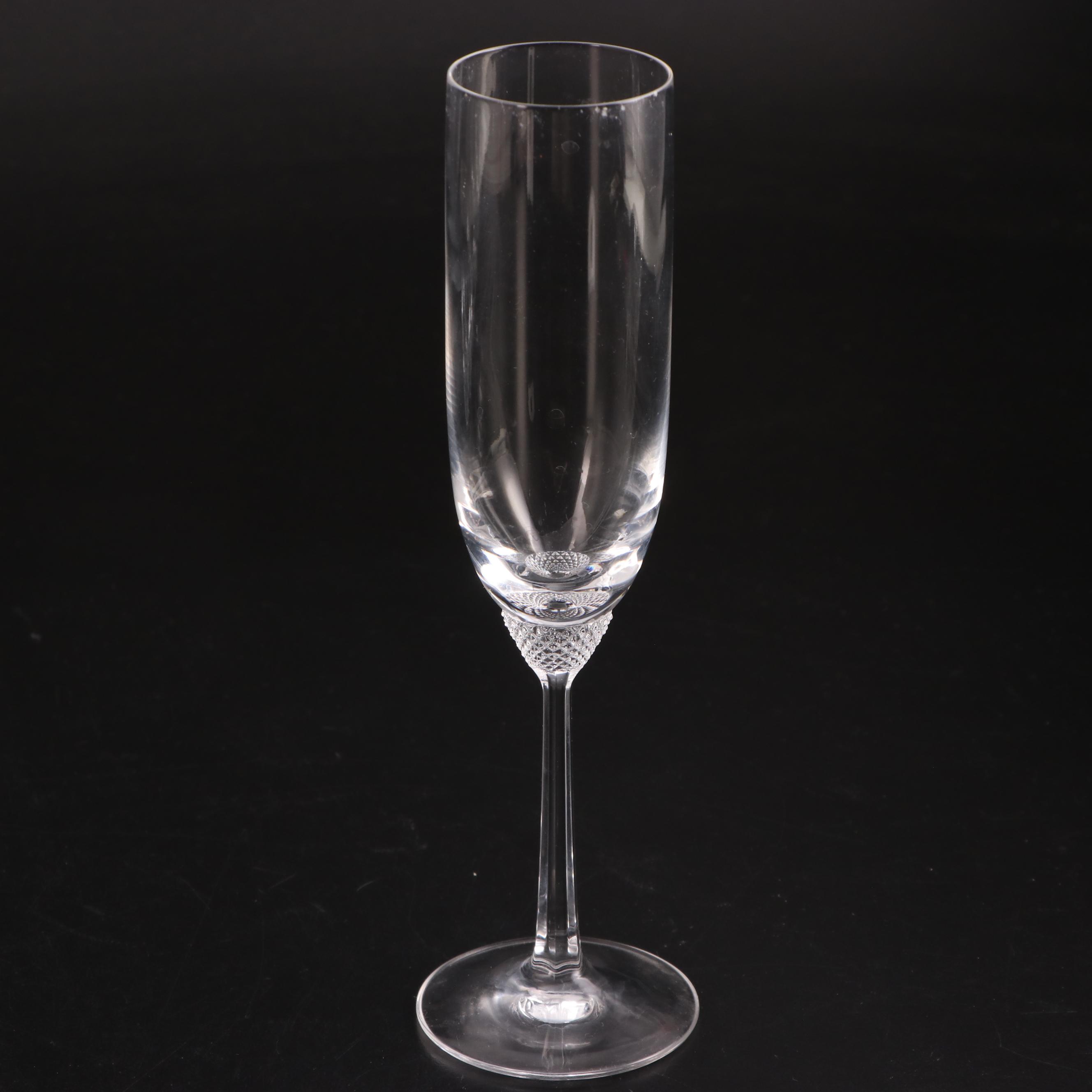 Villeroy & Boch "Octavie" Fluted Champagne Glasses | EBTH