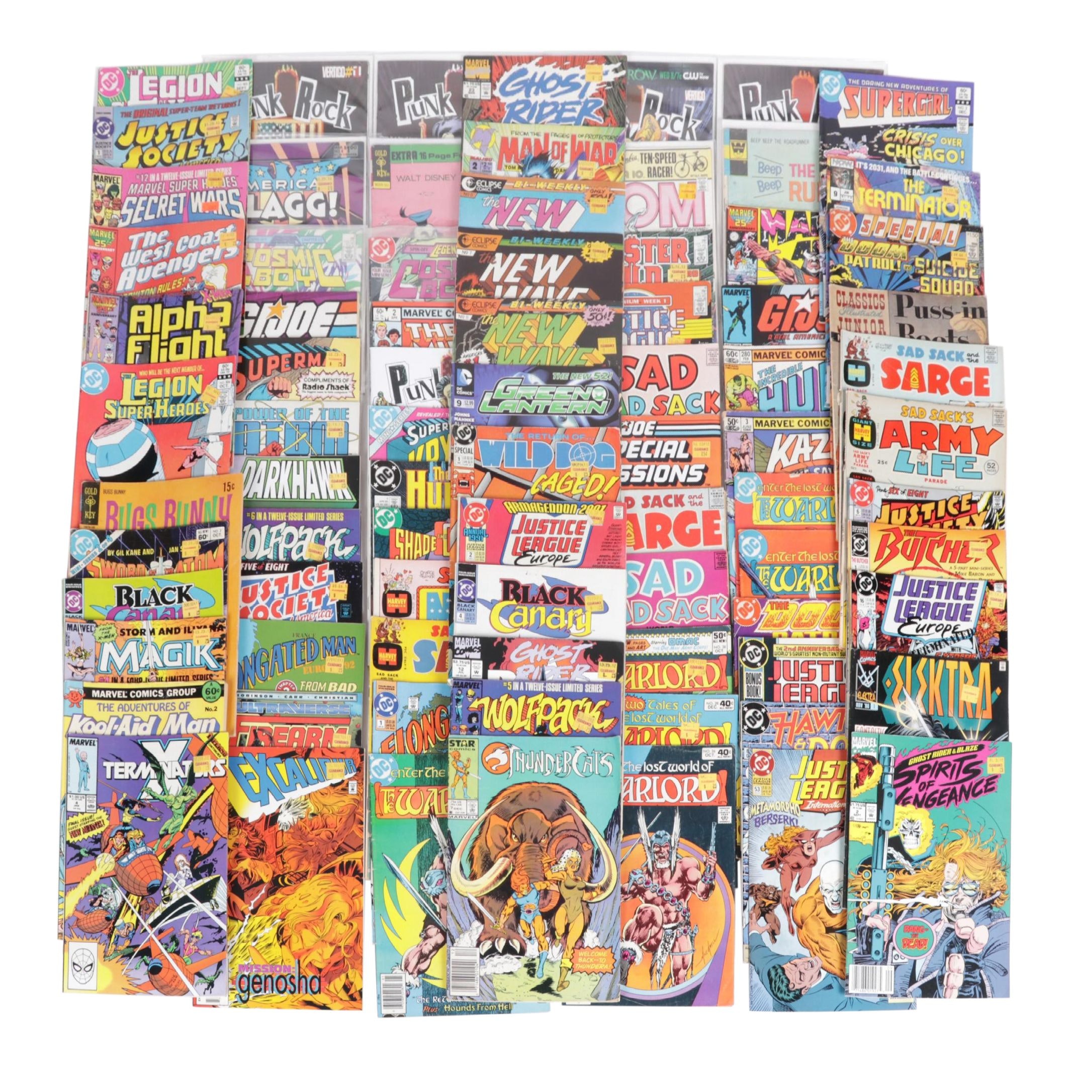 Marvel and DC Modern Age Comic Books Including "Thundercats" EBTH