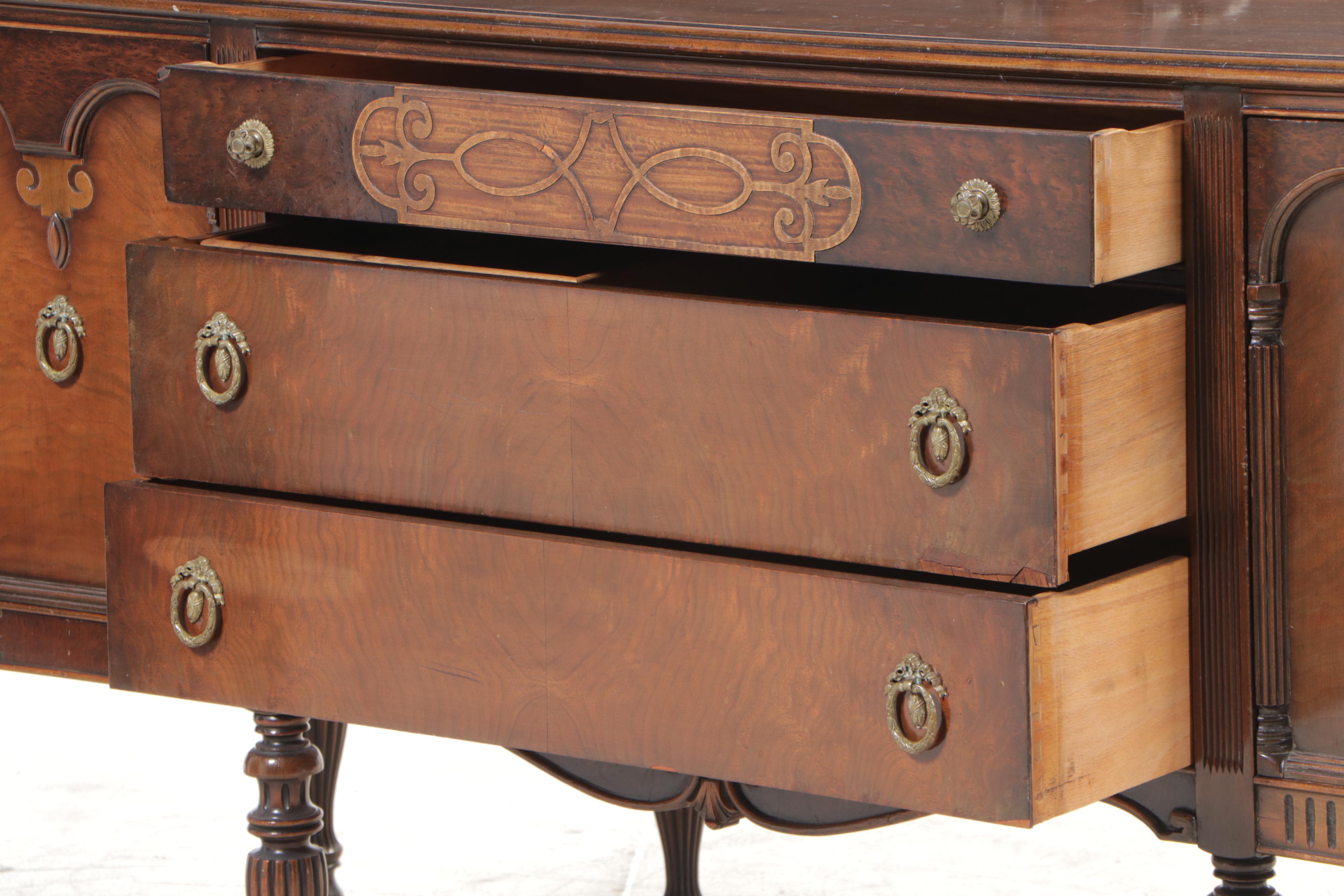 Tell City Furniture Co. "Swiss Craft" Walnut Sideboard, circa 1930 EBTH