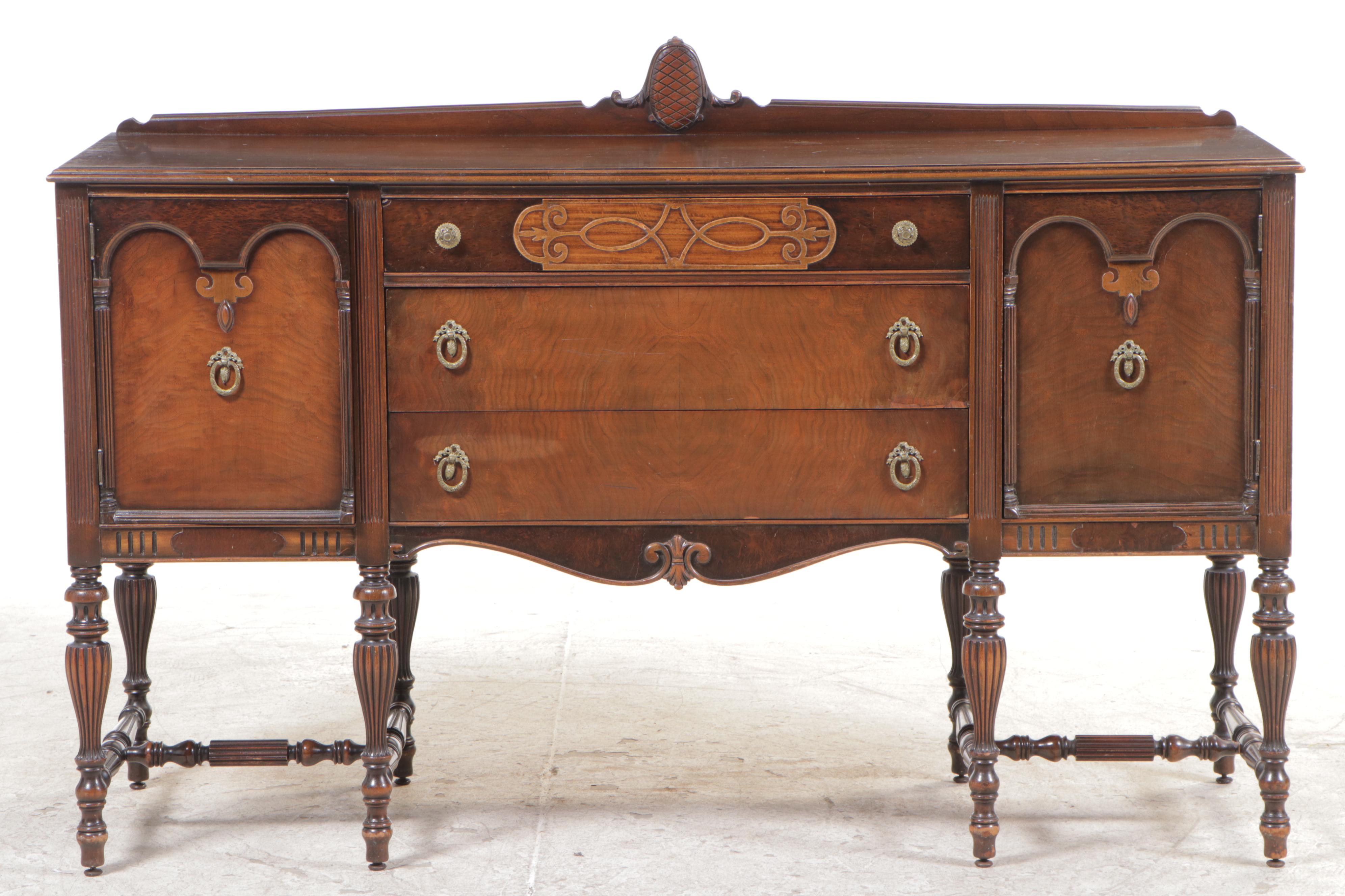 Tell City Furniture Co. "Swiss Craft" Walnut Sideboard, circa 1930 EBTH