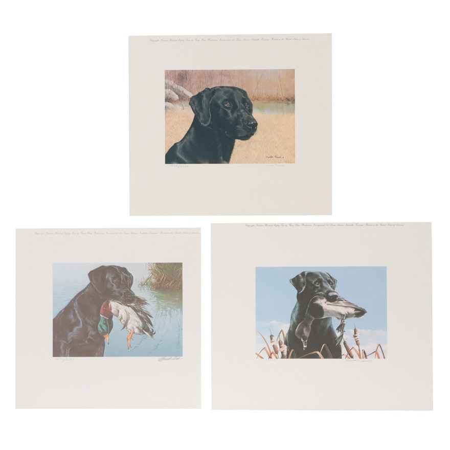 National Retriever Club Offset Lithographs and Postage Stamps, 1980s