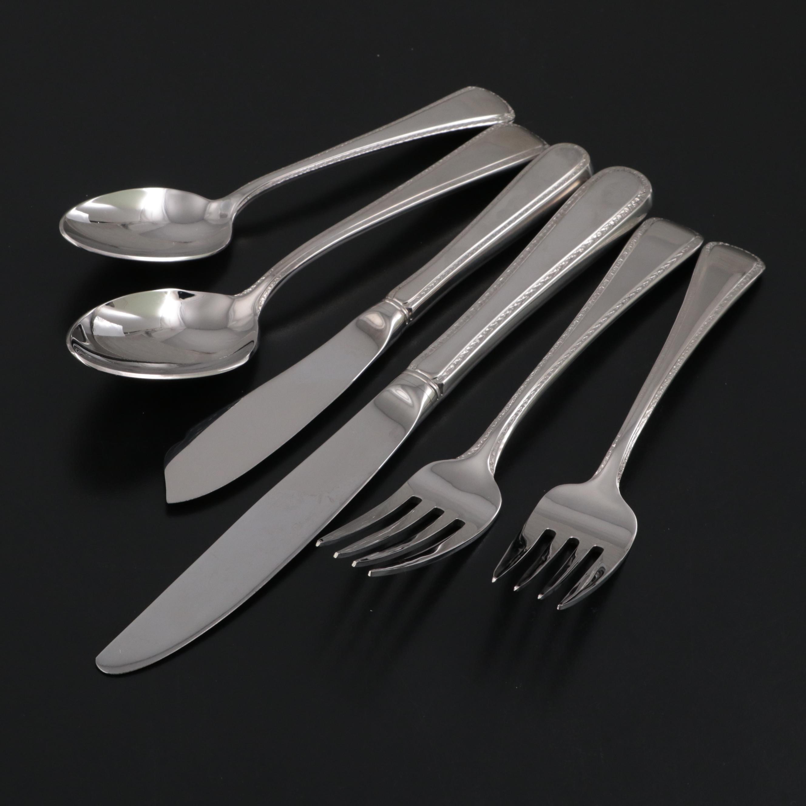 Wallace Silver Plate Flatware in Storage Chest EBTH