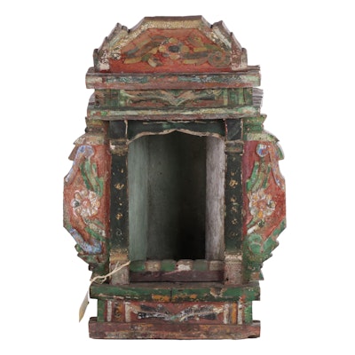 Filipino - Spanish Colonial Altar Nicho, Late 19th Century
