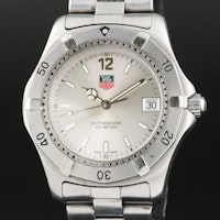 TAG Heuer Professional 200 Meters with Date Stainless Steel Wristwatch