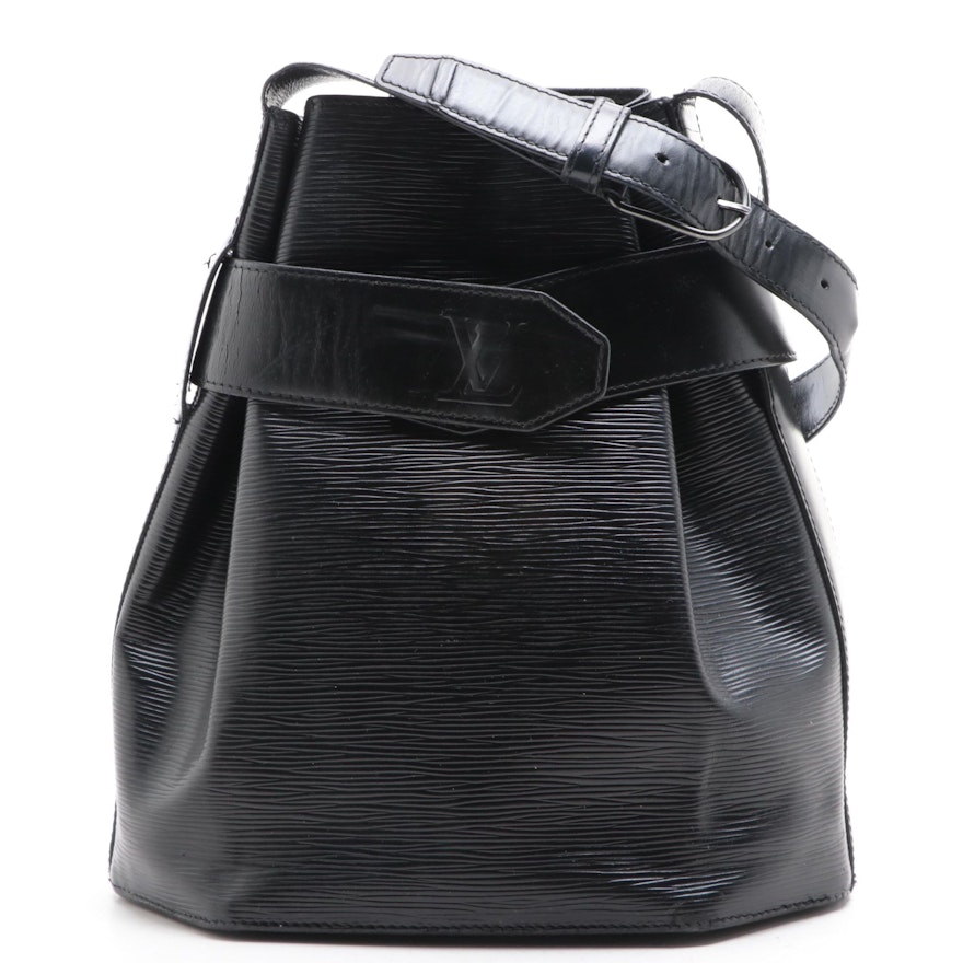 Louis Vuitton Sac d'Epaule Handbag in Epi Leather