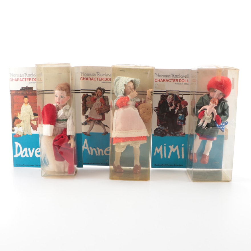 RumbleSeat Press, Inc. Saturday Evening Post "Davey"and Other Character Dolls