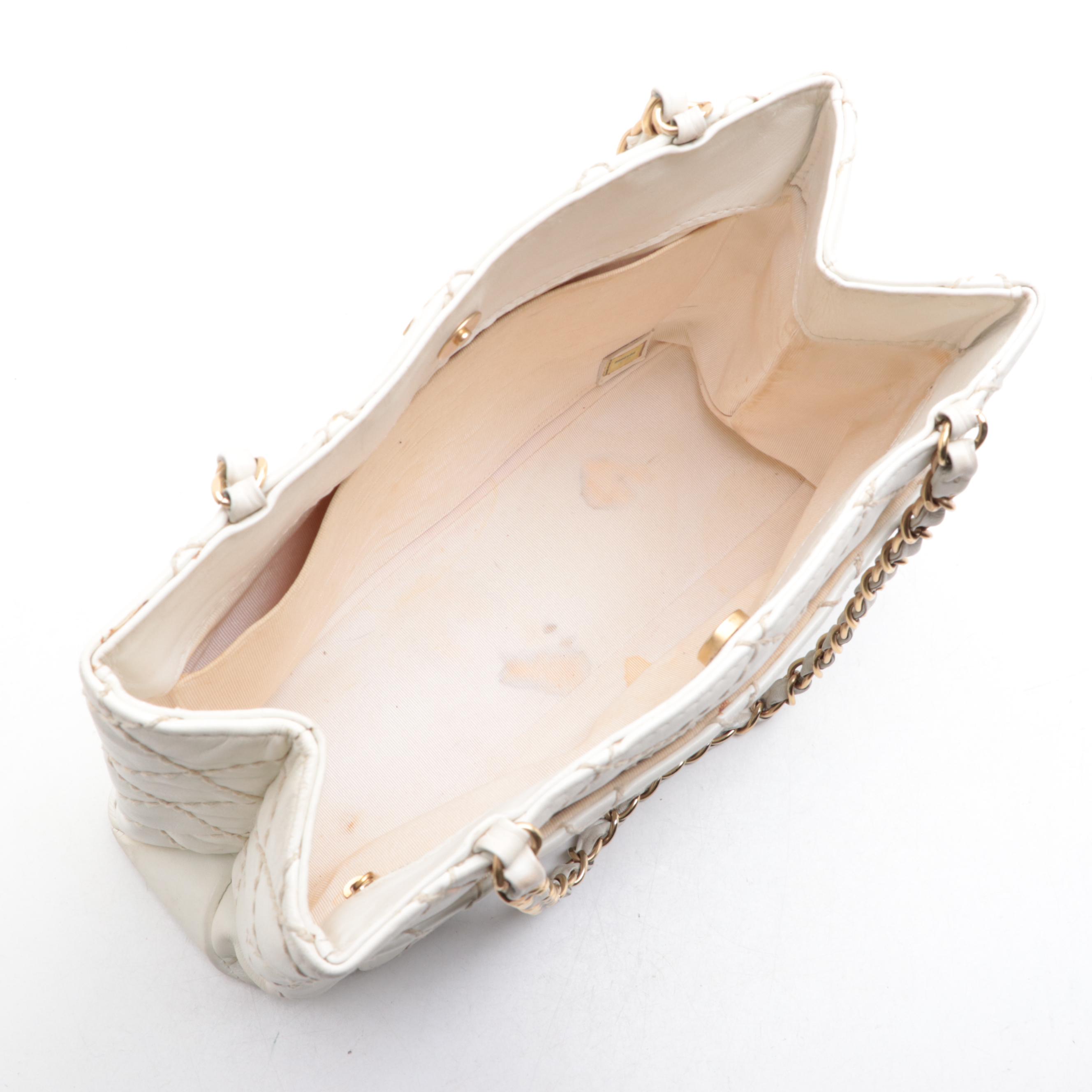 Chanel Quilted Leather Shoulder Bag EBTH