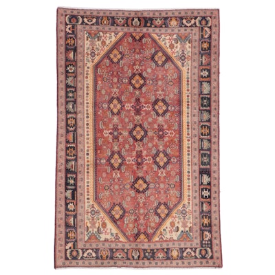 4'9 x 7'6 Hand-Knotted Persian Lurs Area Rug