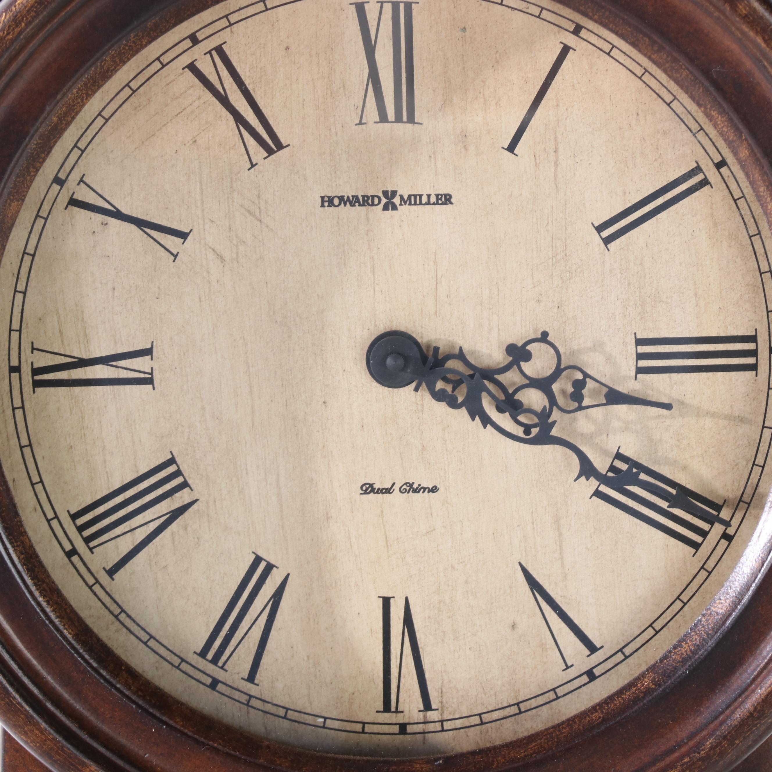 Howard Miller "Lydia" Quartz DualChime Wall Clock EBTH