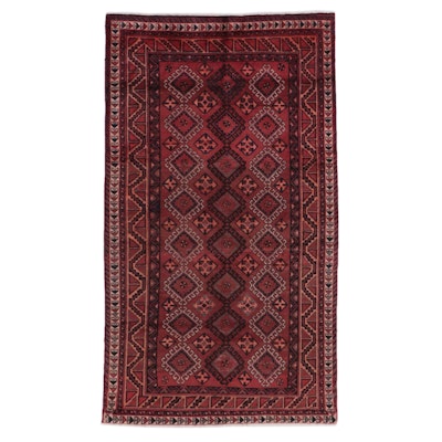 4'11 x 8'10 Hand-Knotted Persian Lurs Area Rug