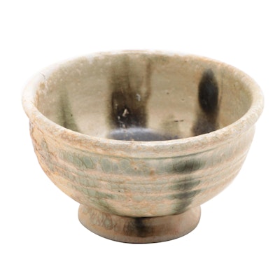 North Vietnamese Glazed Earthenware Bowl, Probably Han Dynasty