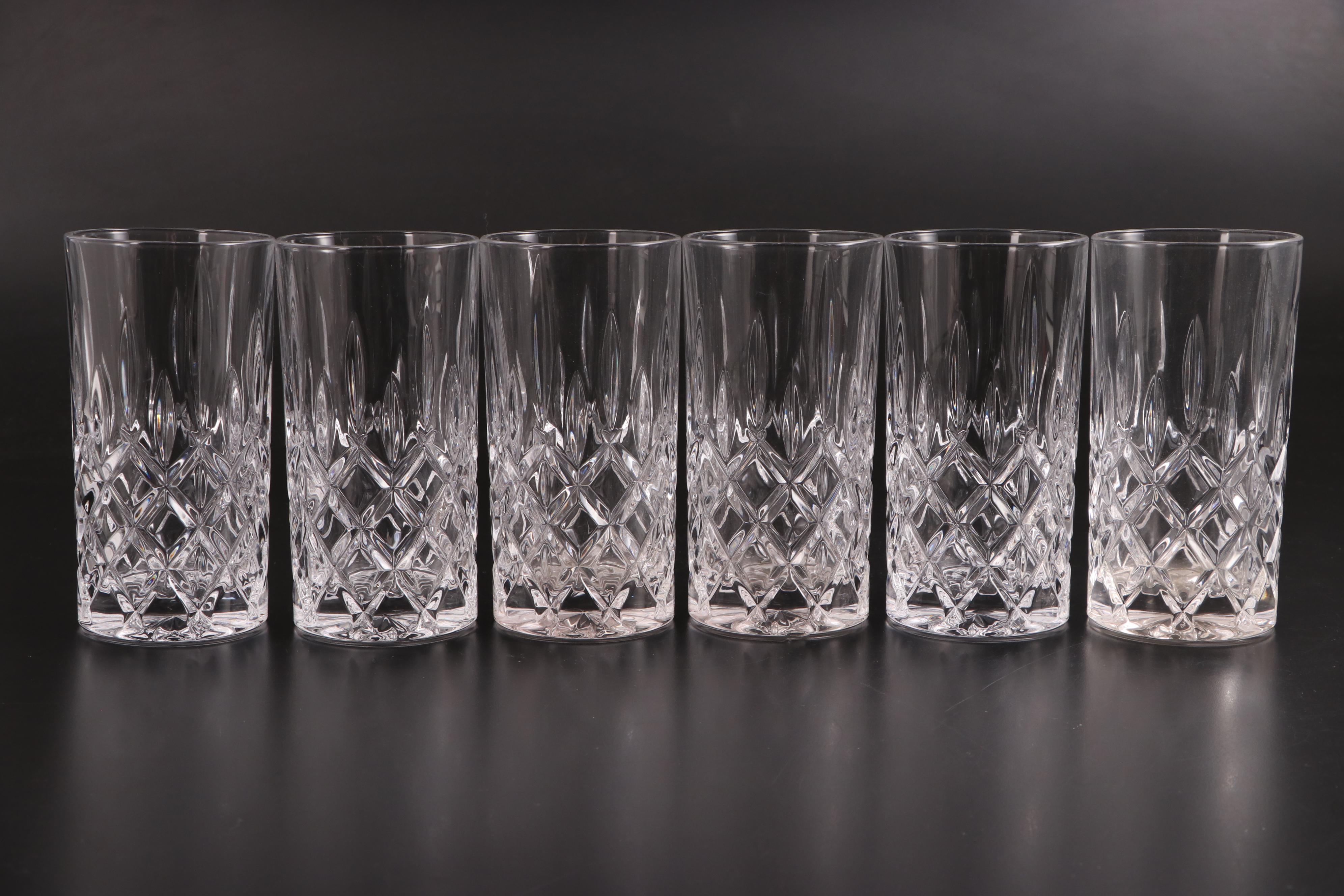 Riedel "Noblesse" Highball Glasses with Riedel Whiskey Rocks Glasses EBTH