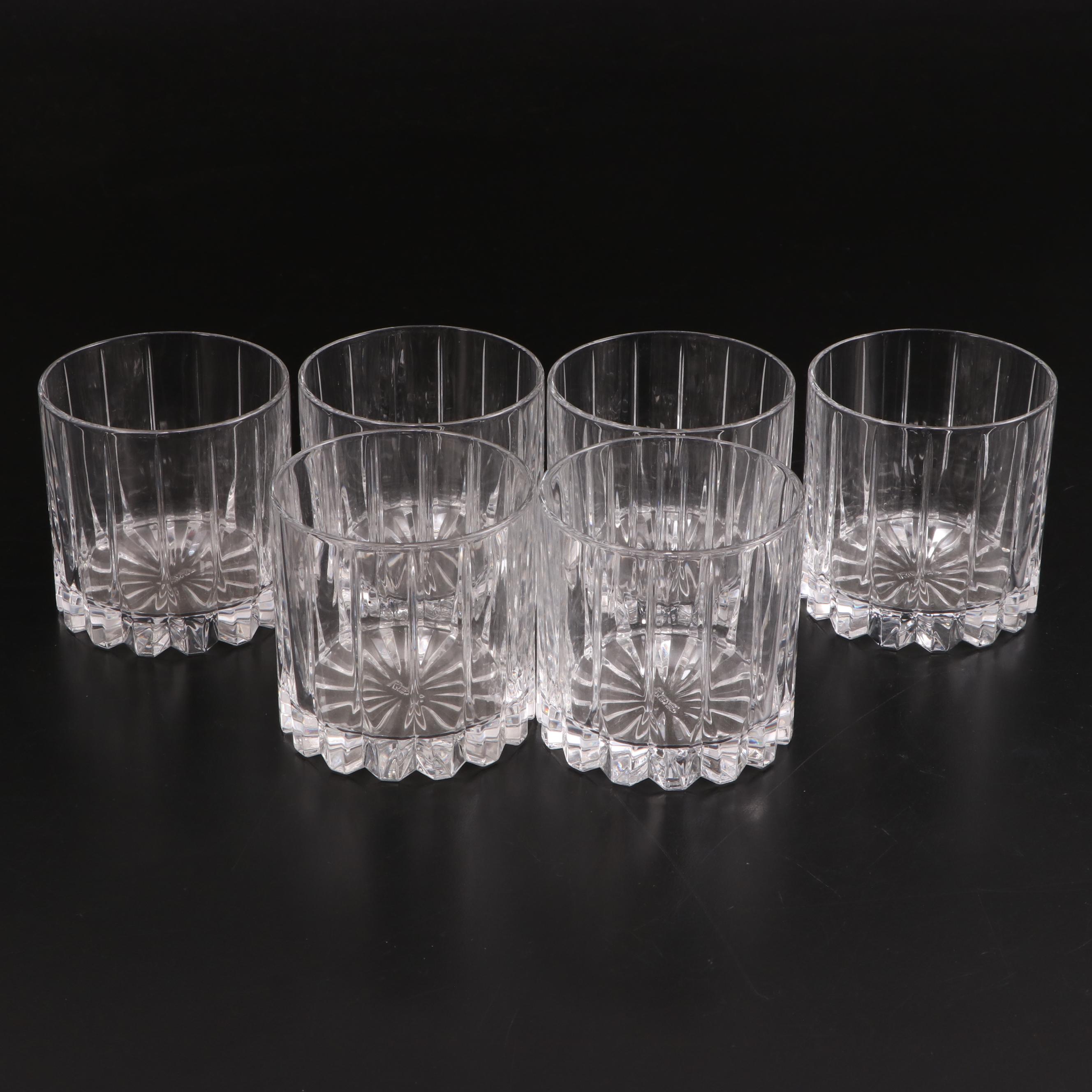 Riedel "Noblesse" Highball Glasses with Riedel Whiskey Rocks Glasses EBTH
