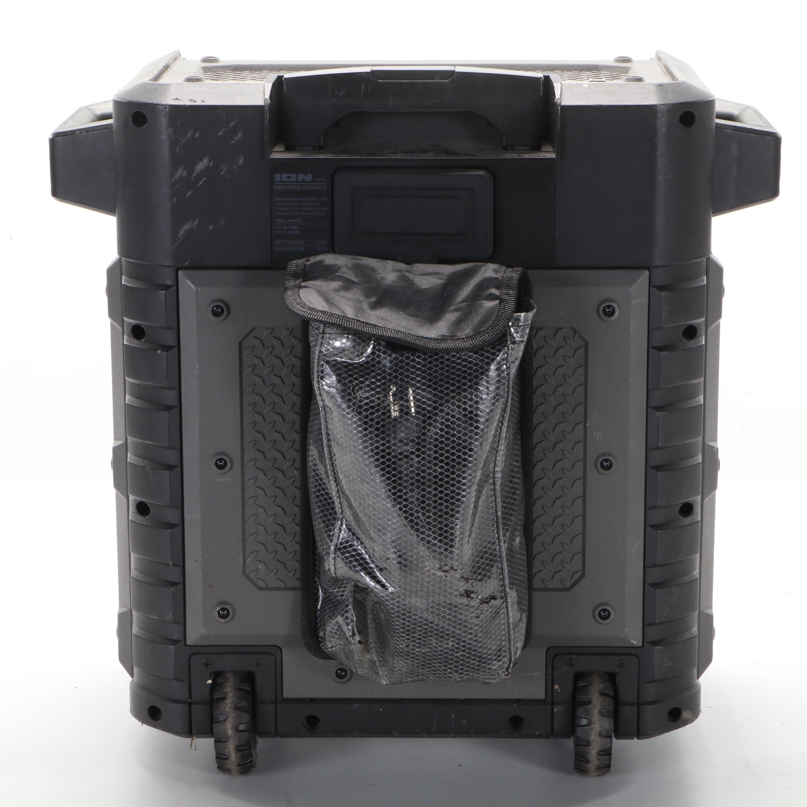 Ion Explorer Outback Bluetooth Speaker for PA System With Microphone EBTH