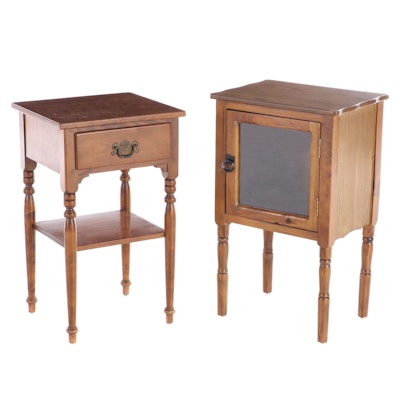 Two Side Tables, Including Ethan Allen by Baumritter and Garden Ridge