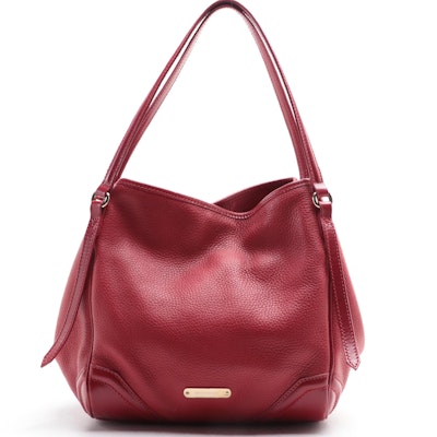Burberry Canterbury Grained Leather Shoulder Bag
