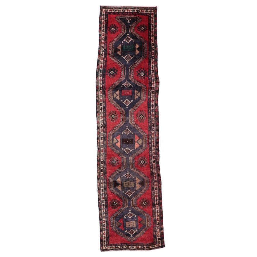 3'3 x 12'11 Hand-Knotted Persian Shiraz Long Rug
