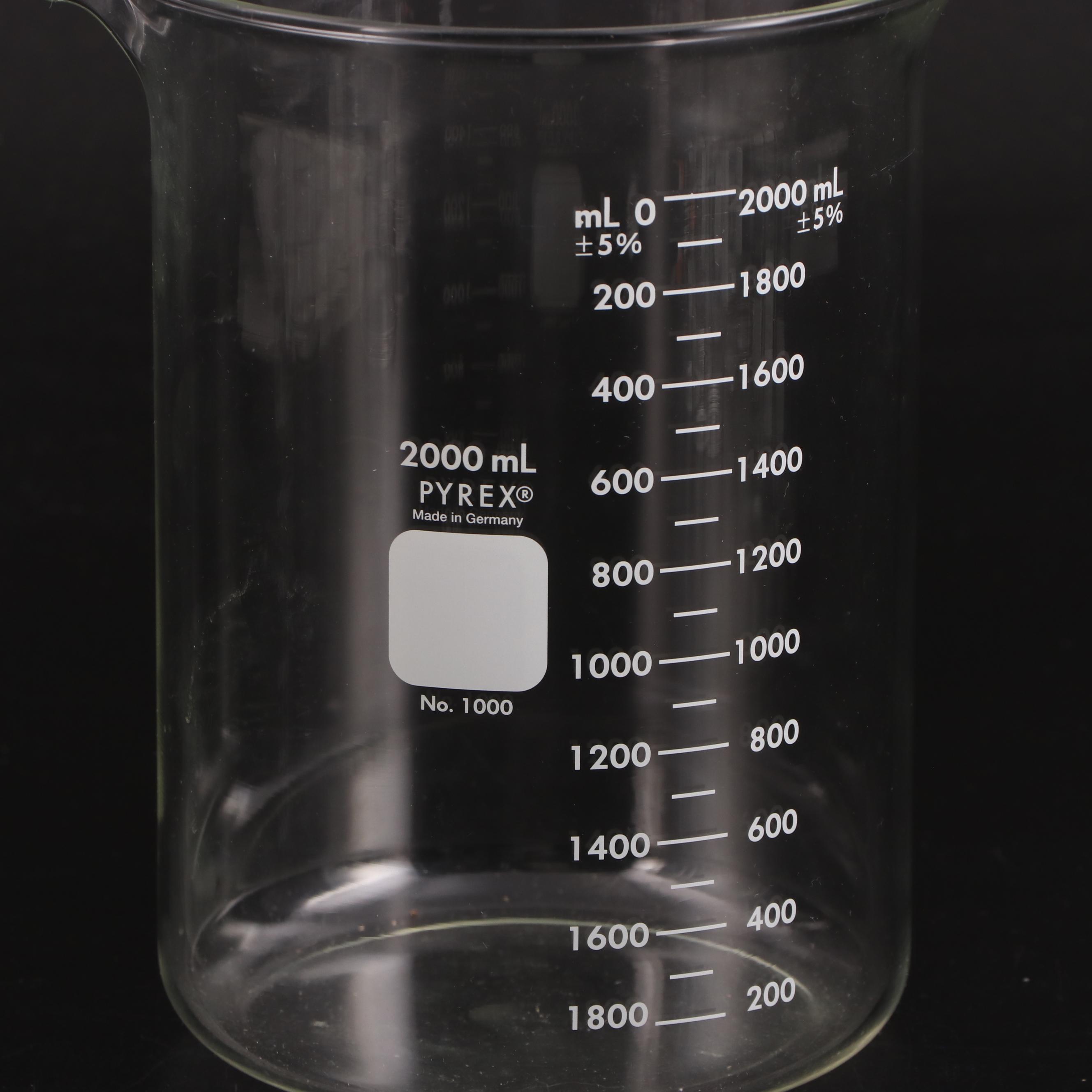 Pyrex Laboratory Glass No. 1000 and No. 1003 Beakers with Funnels EBTH