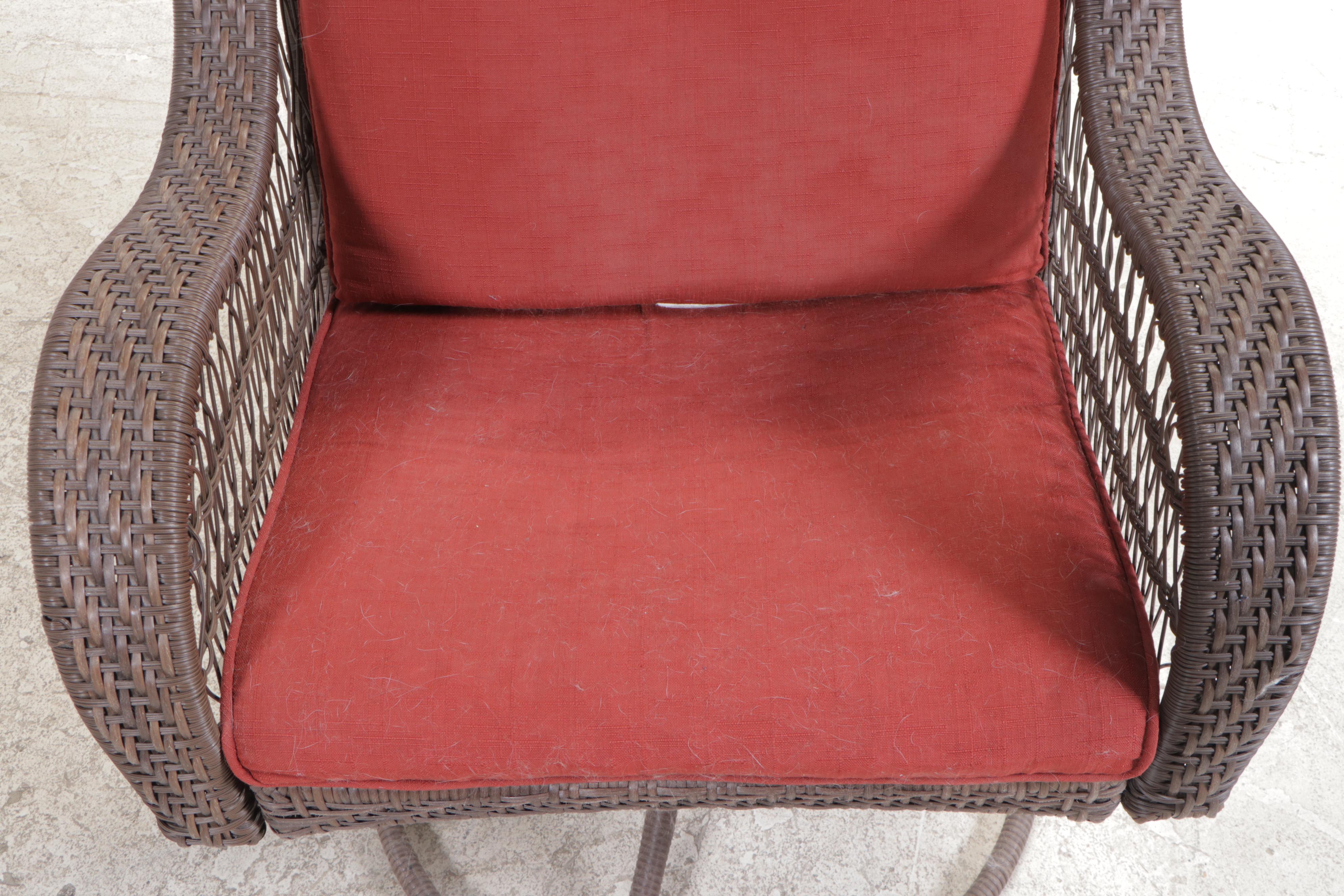 ThreePiece Better Homes and Gardens Resin Wicker Patio Lounge Set EBTH