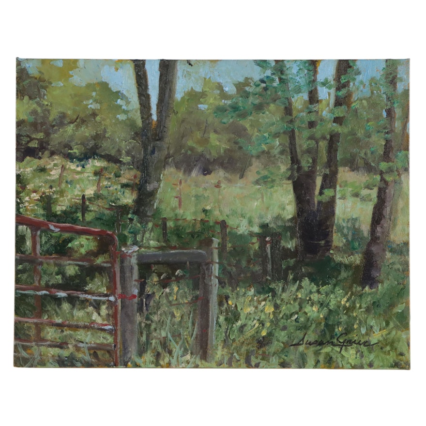 Susan Grier Landscape Oil Painting