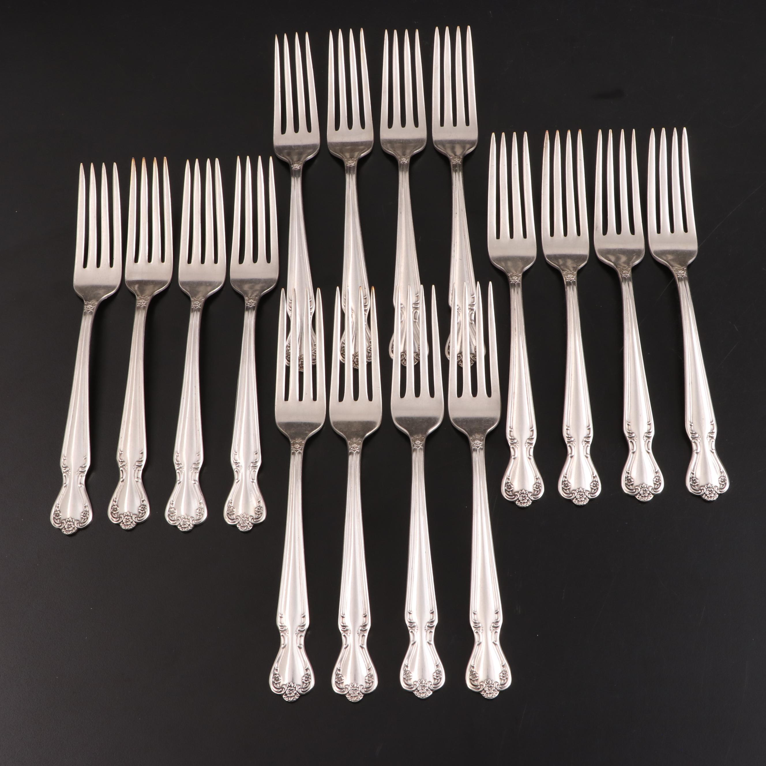 International Silver "Elegant Lady" Silver Plate Flatware EBTH