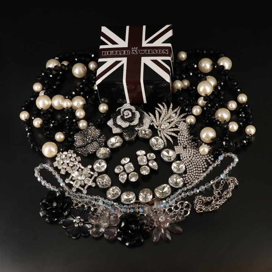 Butler & Wilson, Kenneth Jay Lane and Swarovski Featured in Jewelry Collection