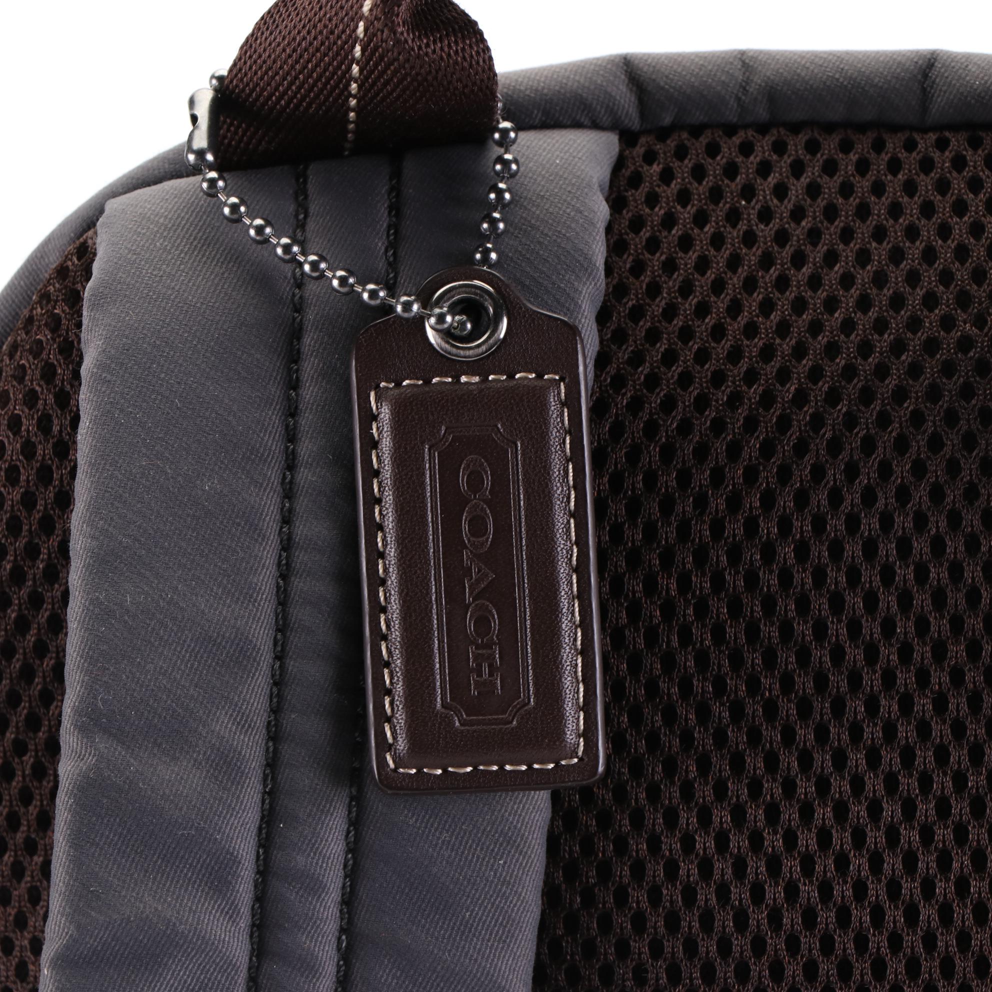 Coach Varick Backpack in Nylon and Leather EBTH