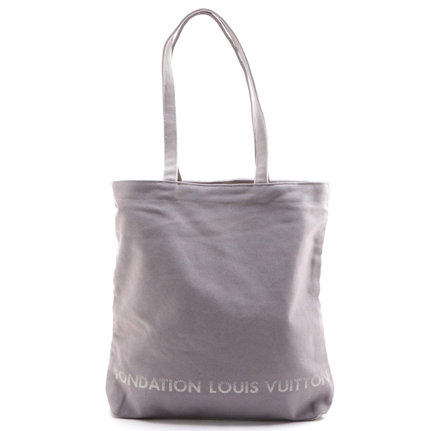 Louis Vuitton Fondation Canvas Tote Bag