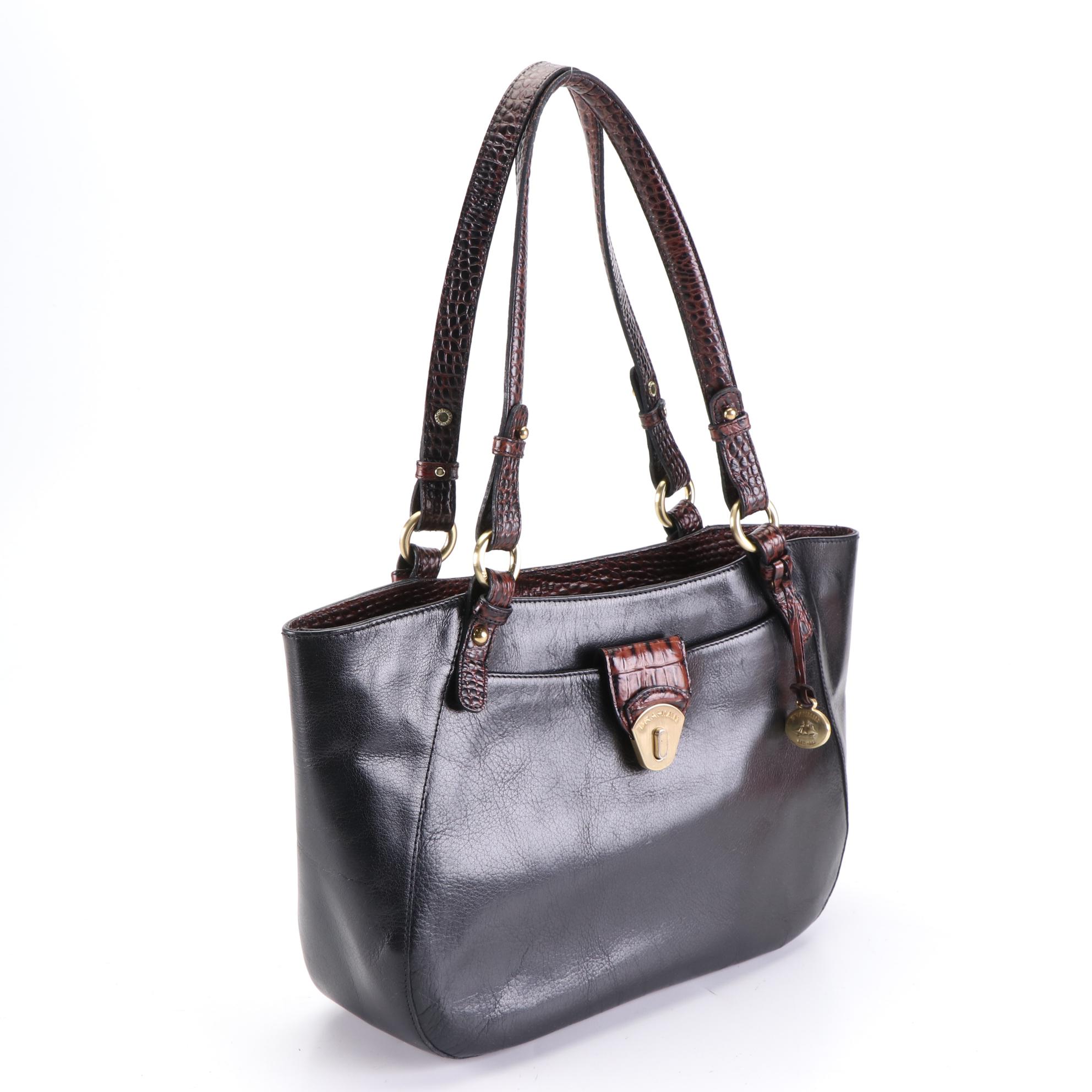 Brahmin Shoulder Bags in Leather and Woven Textile EBTH