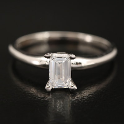 14K 0.66 CT Lab Grown Diamond Ring