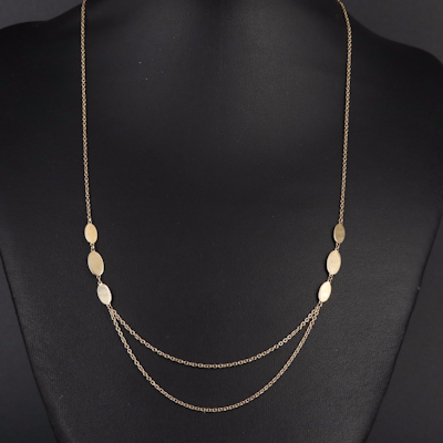 14K Layered Chain Necklace