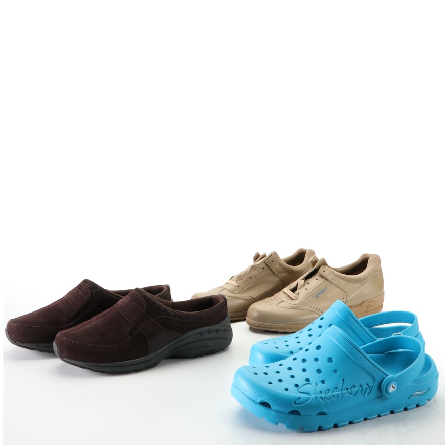 Easy Spirit Slip-Ons and Walking Shoes with Skechers Foamies