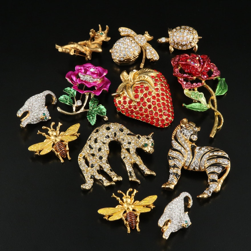 Rhinestone Jewelry Selection Featuring Joan Rivers
