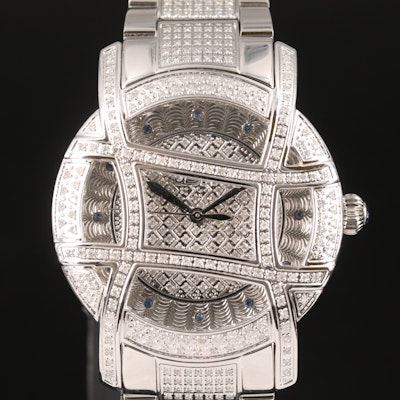 2.55 CTW Diamond JLB Olympia PS Limited Edition Wristwatch