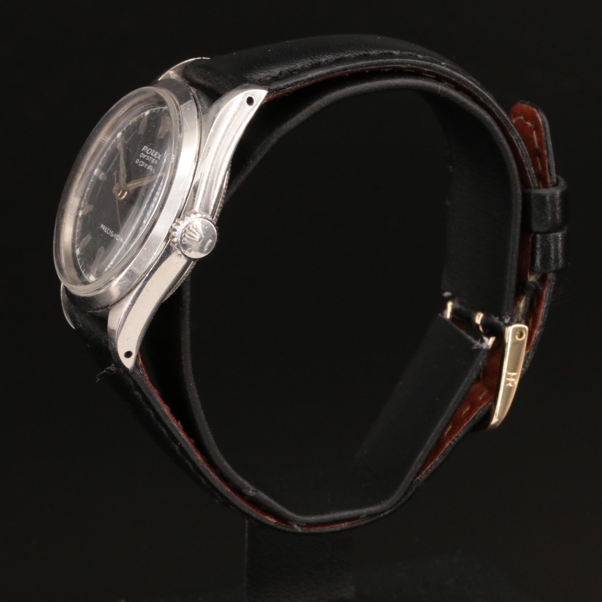 Rolex Oyster Royal Precision Stainless Steel Wristwatch EBTH